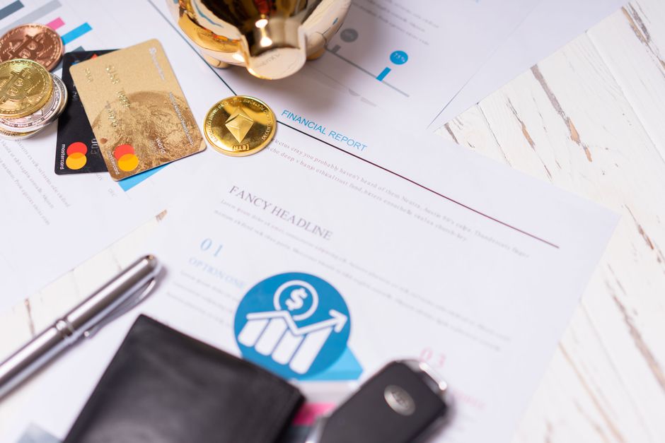 financial documents money cash flow business financing