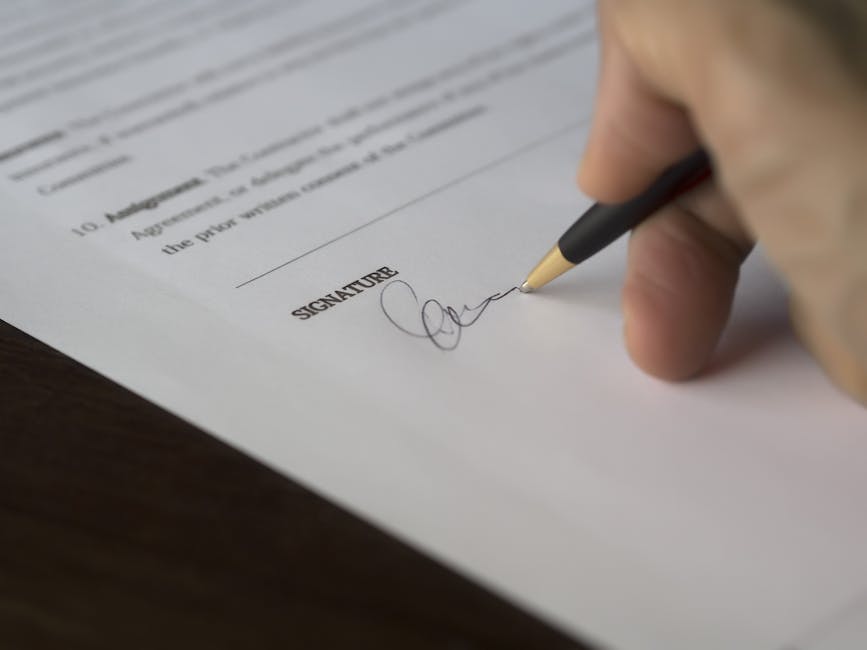 fitness trainer contract signing business