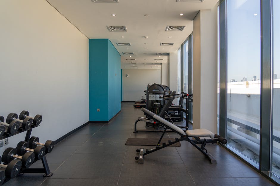 premium gym luxury fitness environment