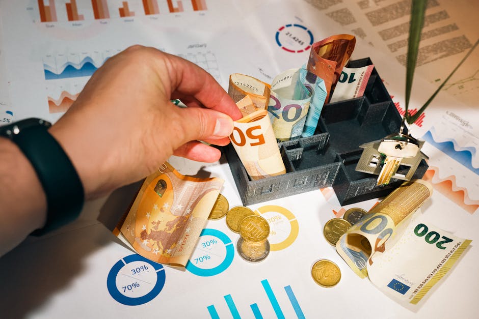 passive income money flow diagram business model