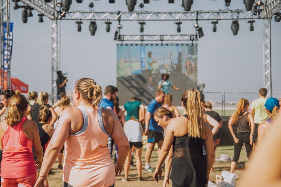 corporate fitness event safety trainer