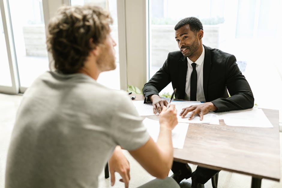 fitness insurance broker business meeting