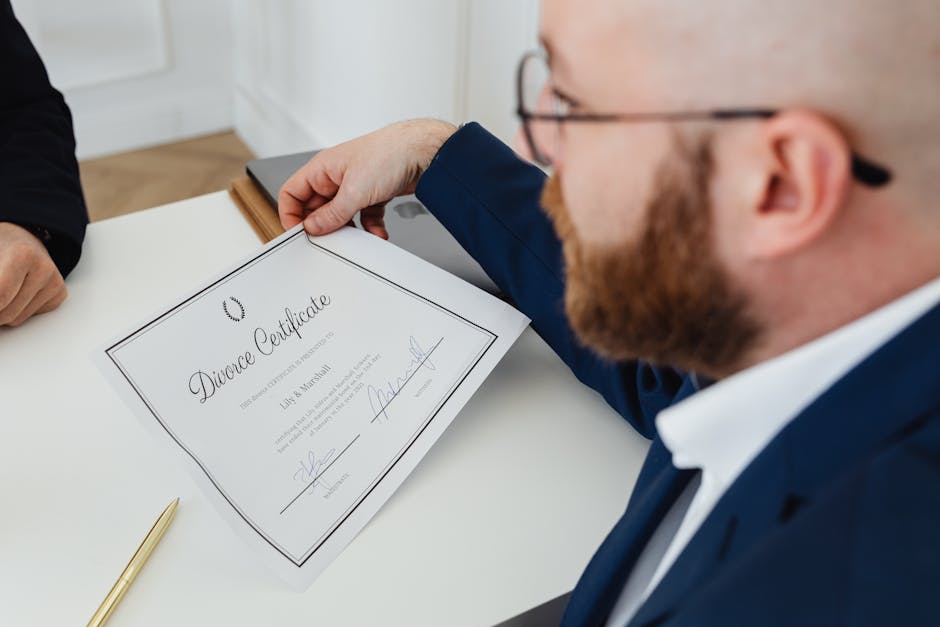 business certification legal documents training
